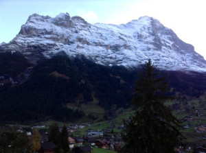 Unclouded View of Eiger Mountain, Grindelwald